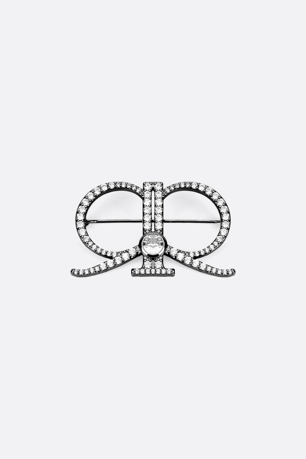 Carrey Brooch - Black