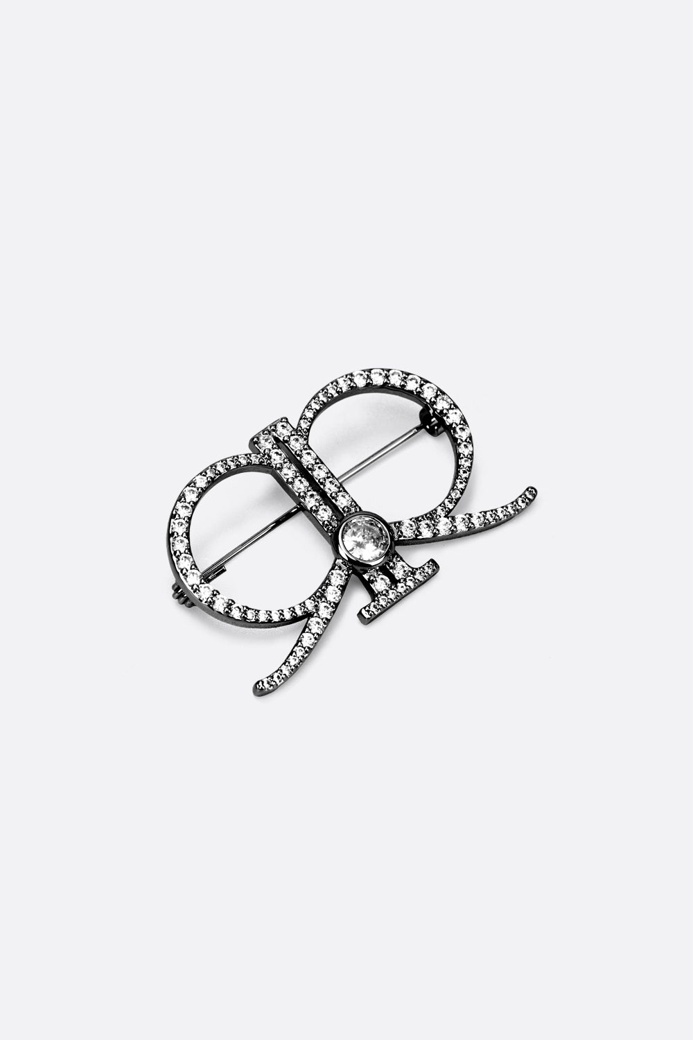 Carrey Brooch - Black