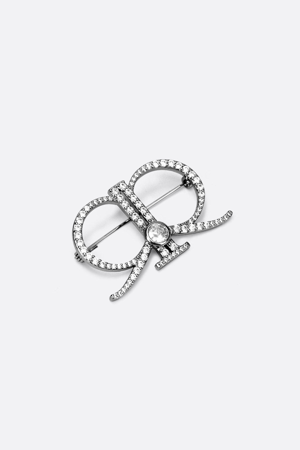 Carrey Brooch - Gunmetal