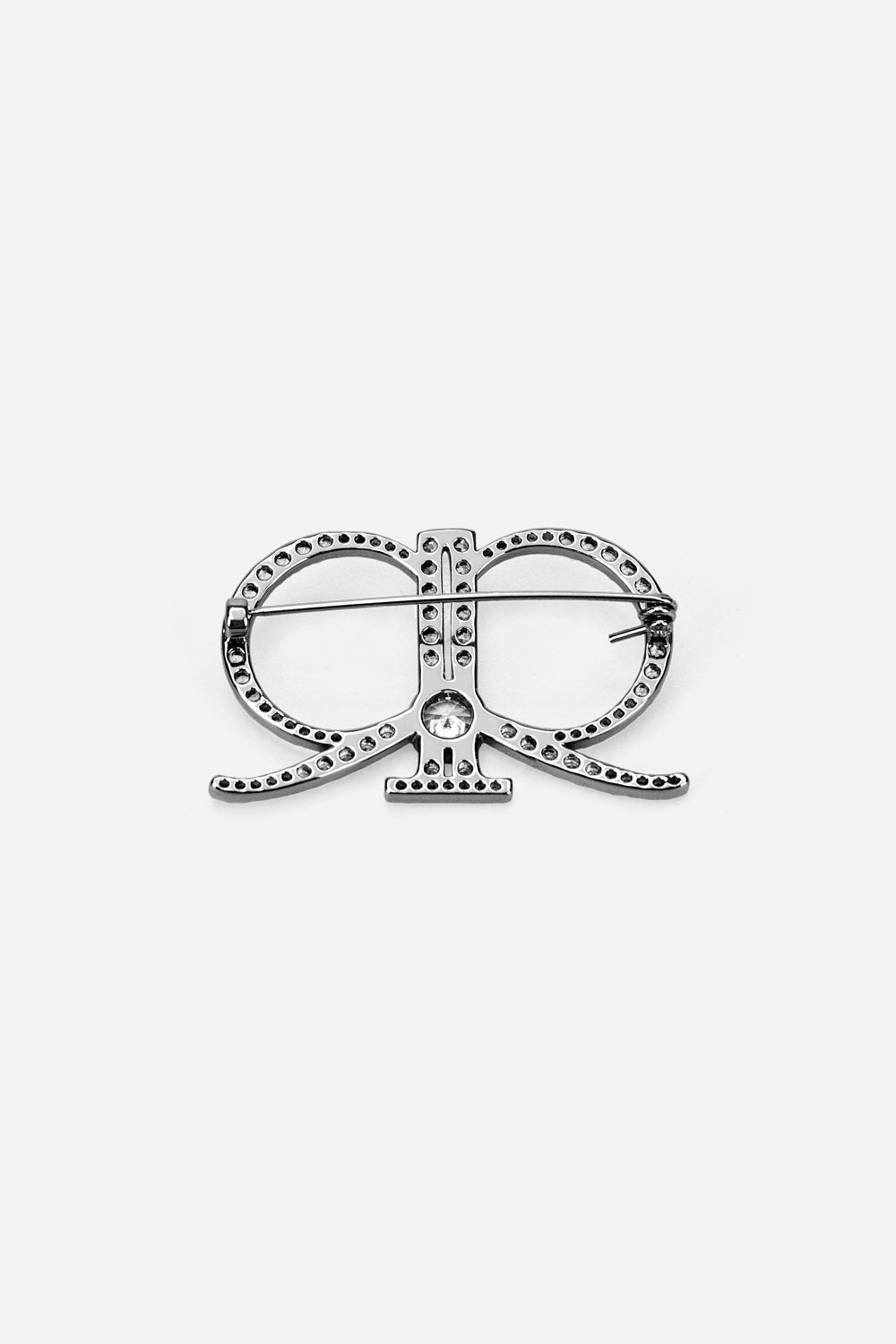 Carrey Brooch - Gunmetal