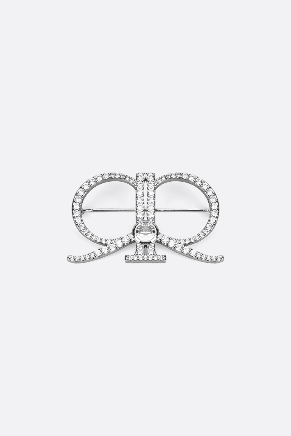 Carrey Brooch - Silver