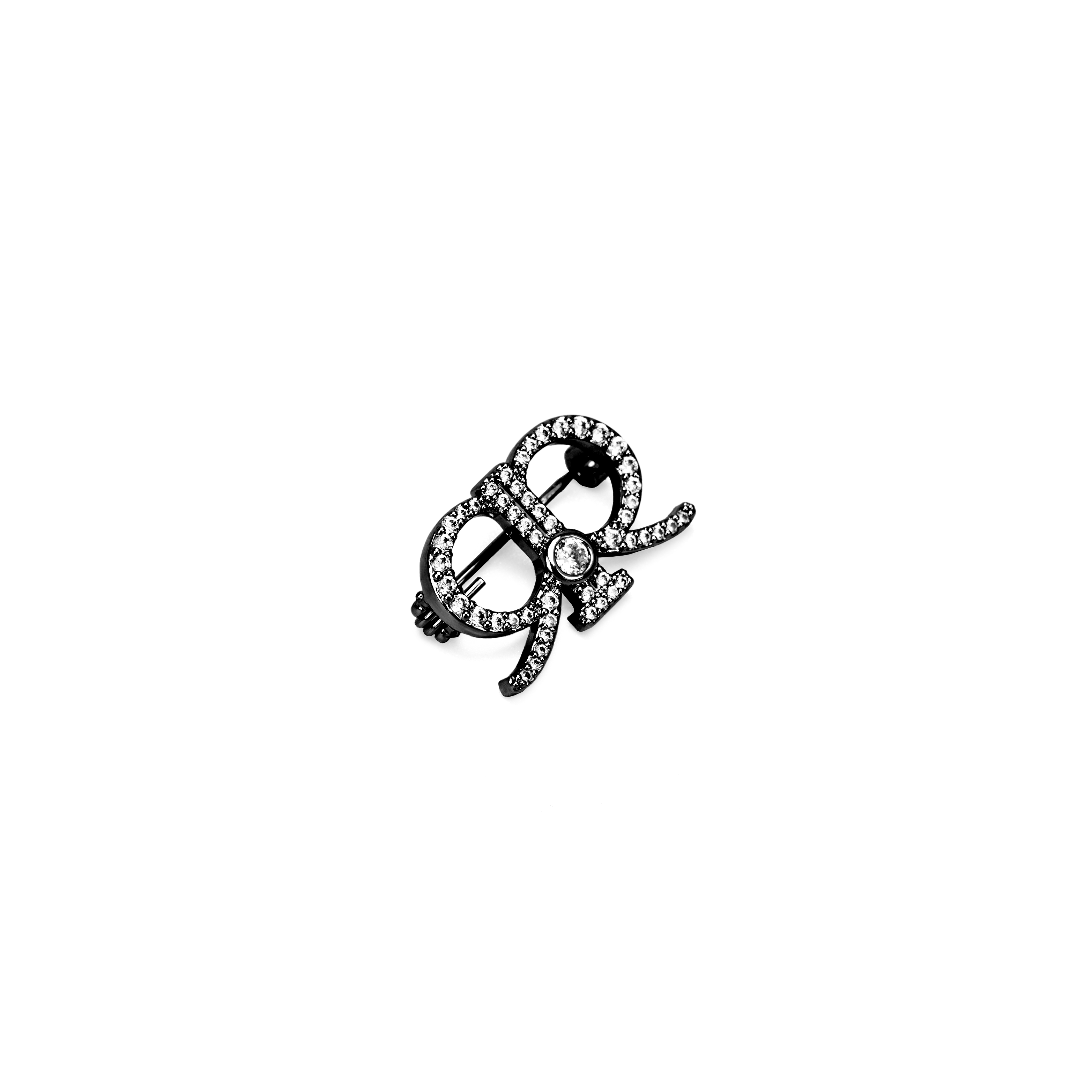 Mini Carrey Brooch - Black