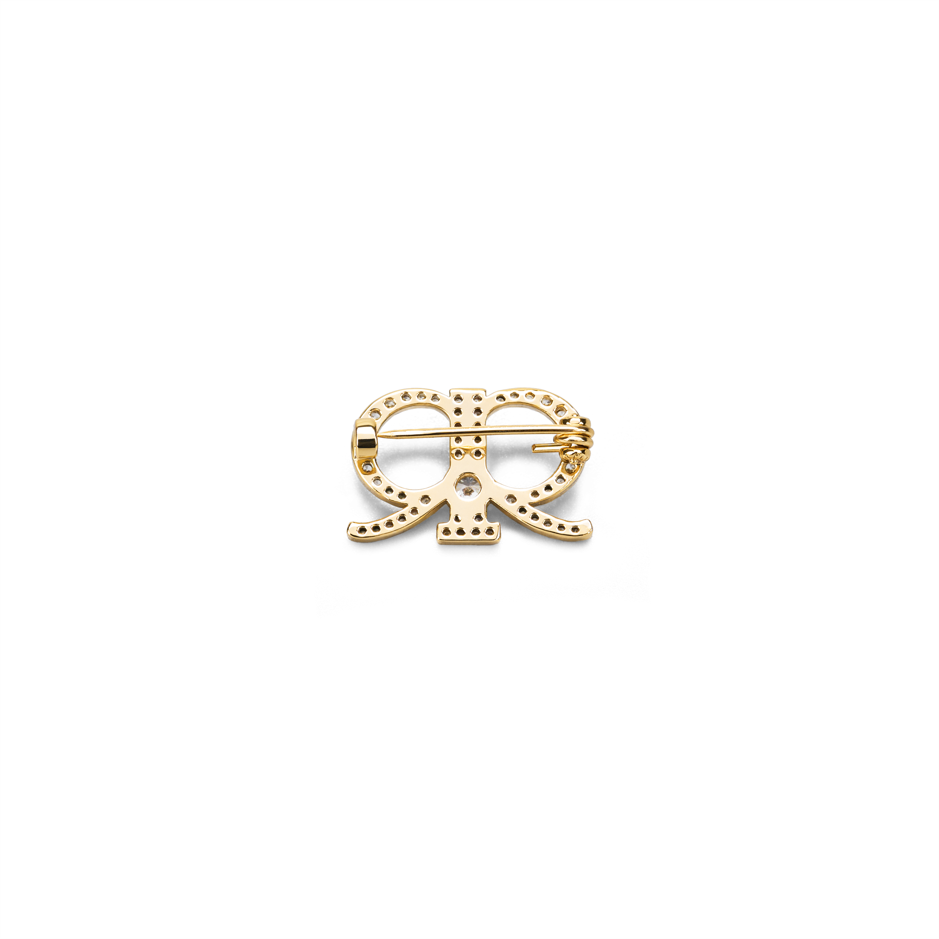 Mini Carrey Brooch - Gold