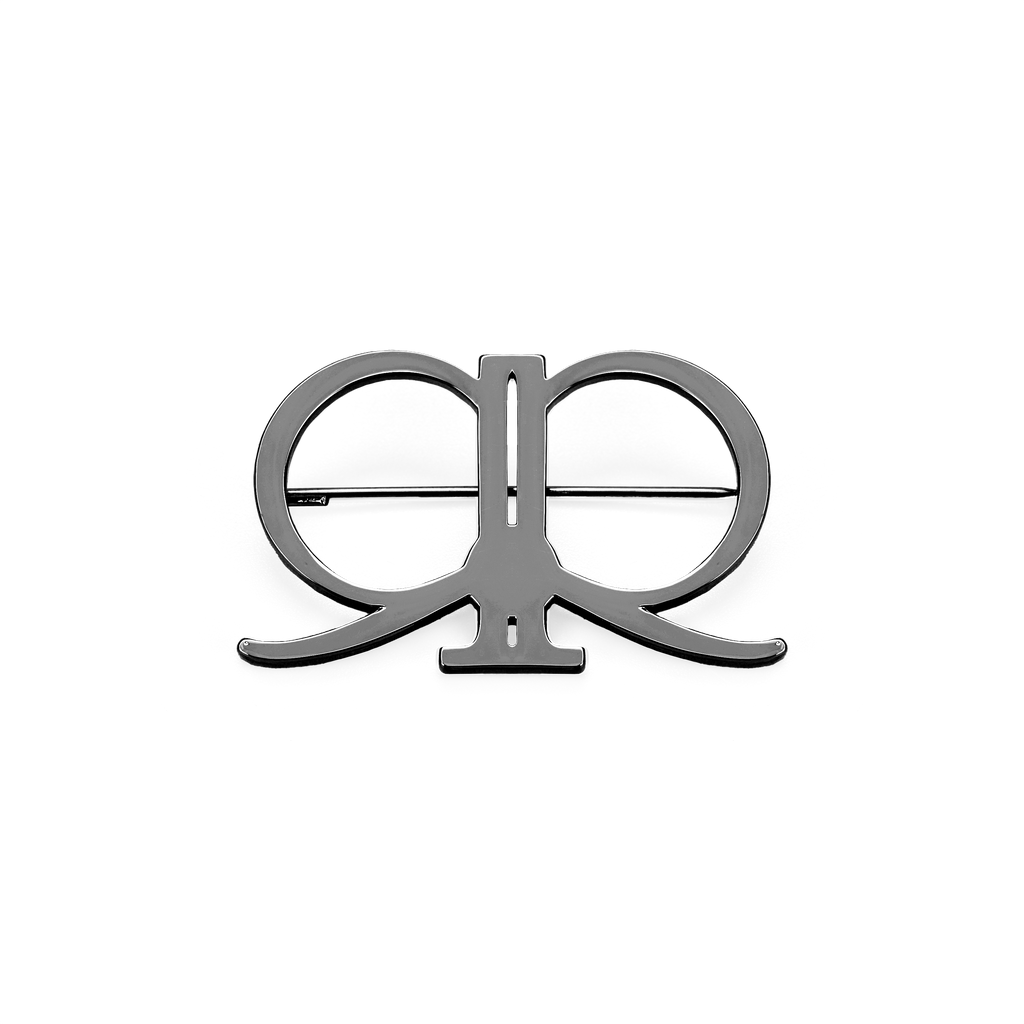 Orrey Brooch - Black
