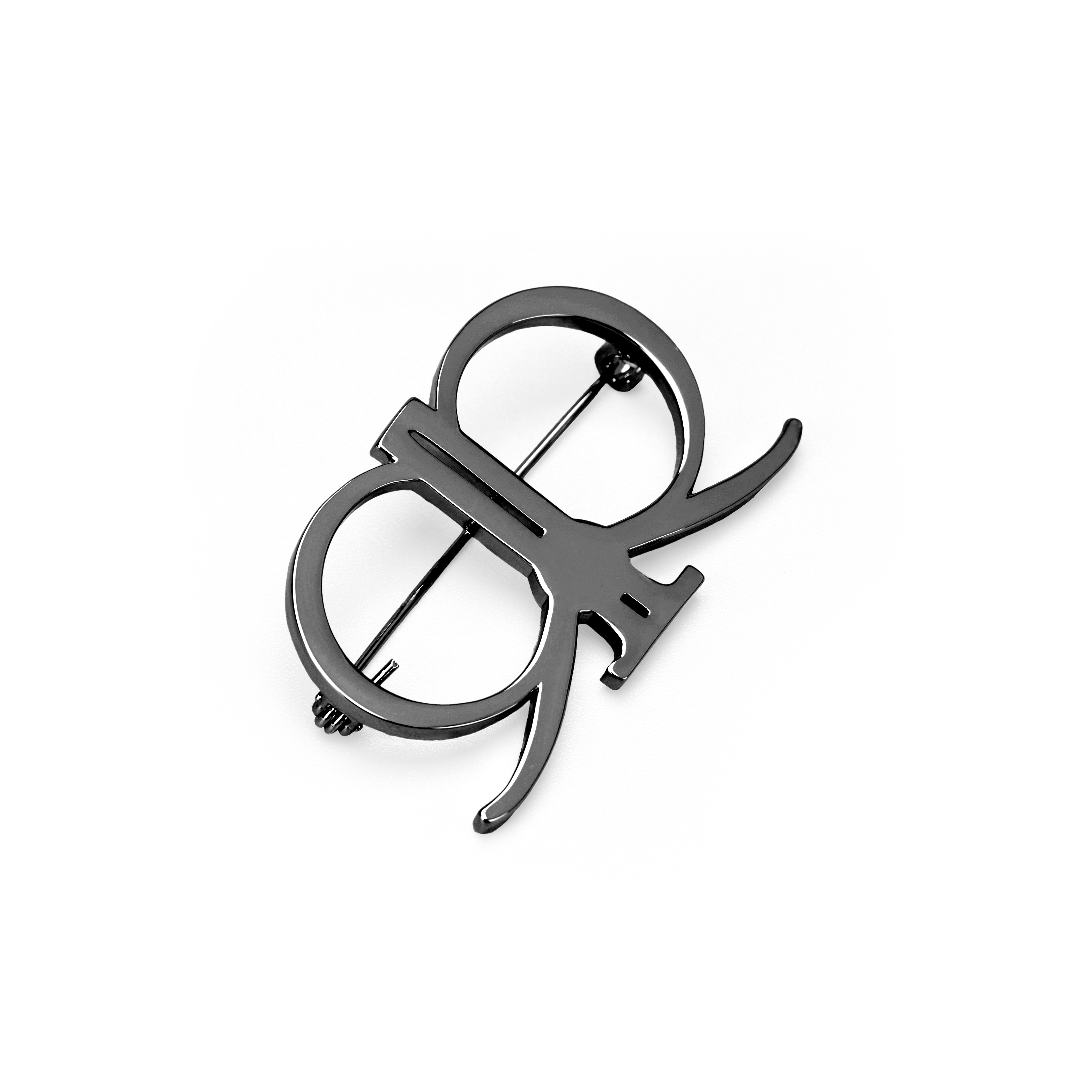 Orrey Brooch - Black