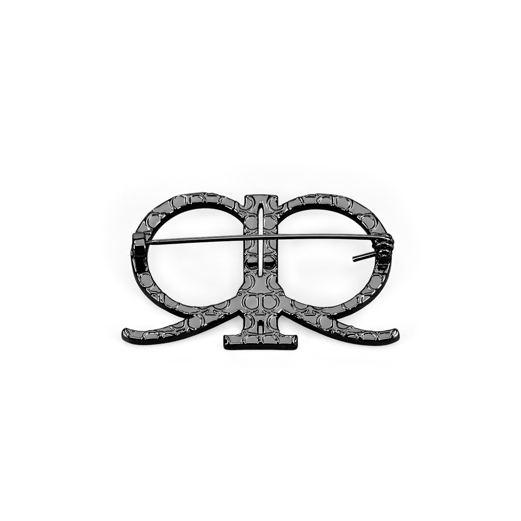 Orrey Brooch - Black