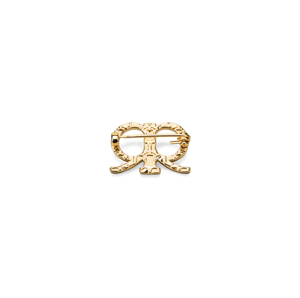 Mini Orrey Brooch - Gold