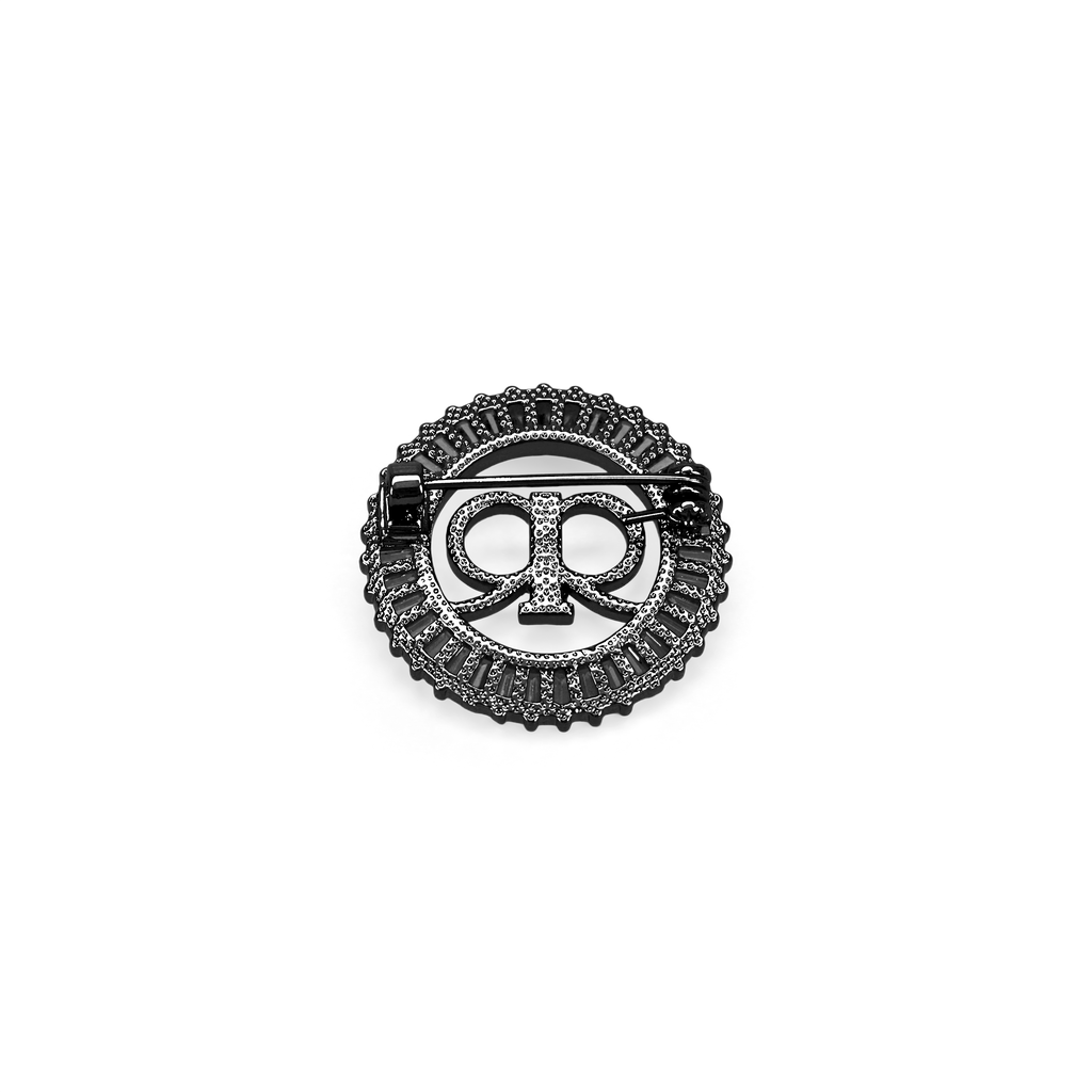 Sorrell Brooch - Black
