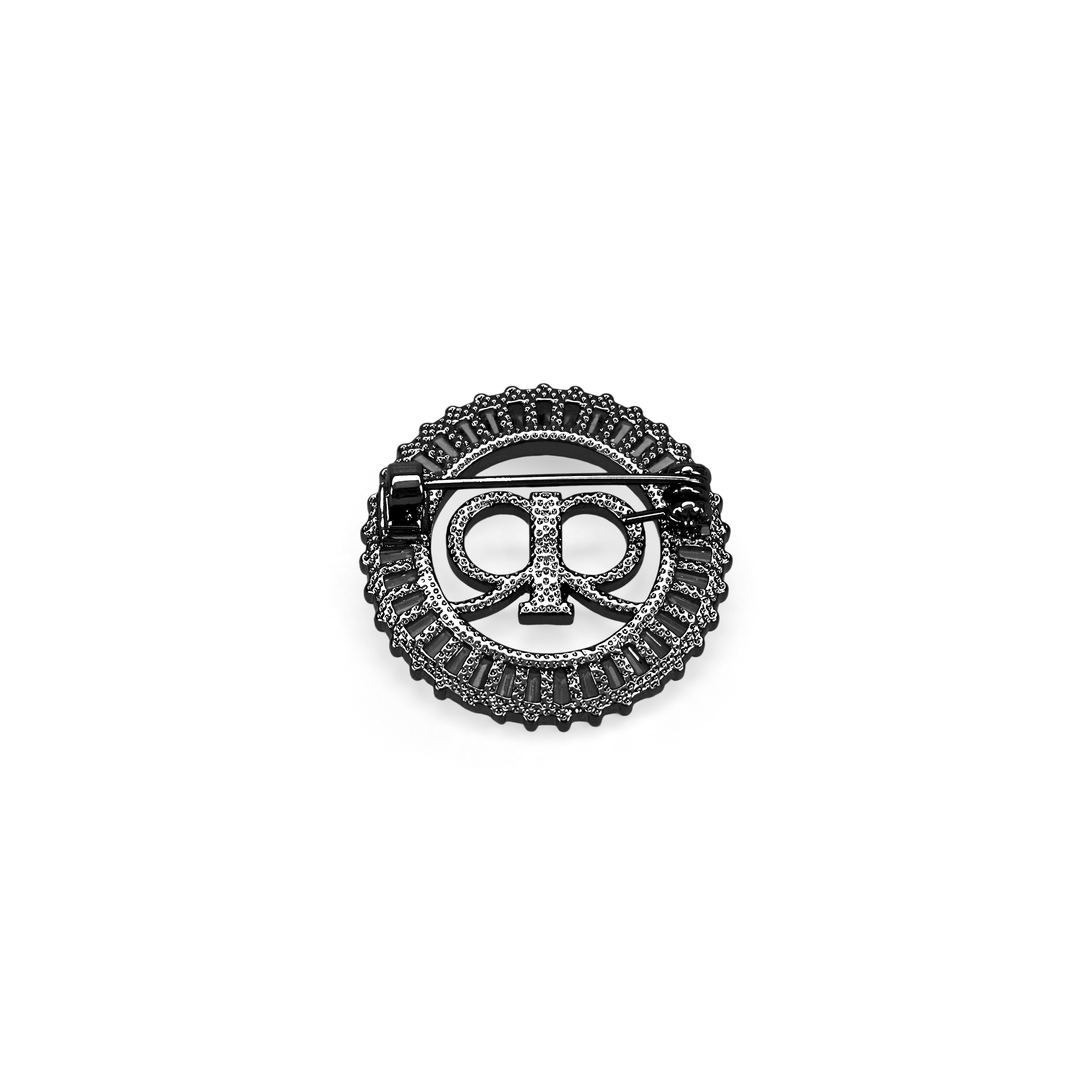 Sorrell Brooch - Black