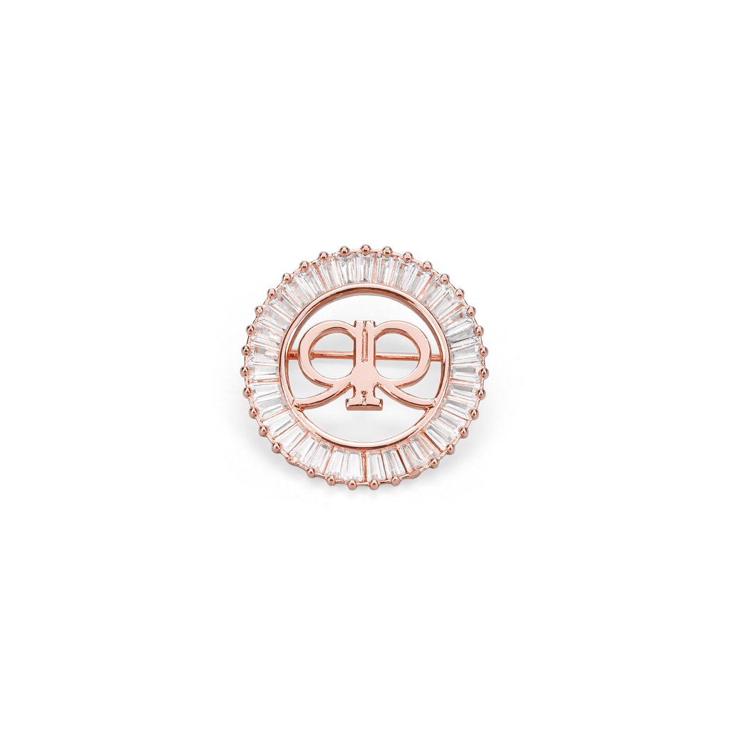 Sorrell Brooch - Rose Gold