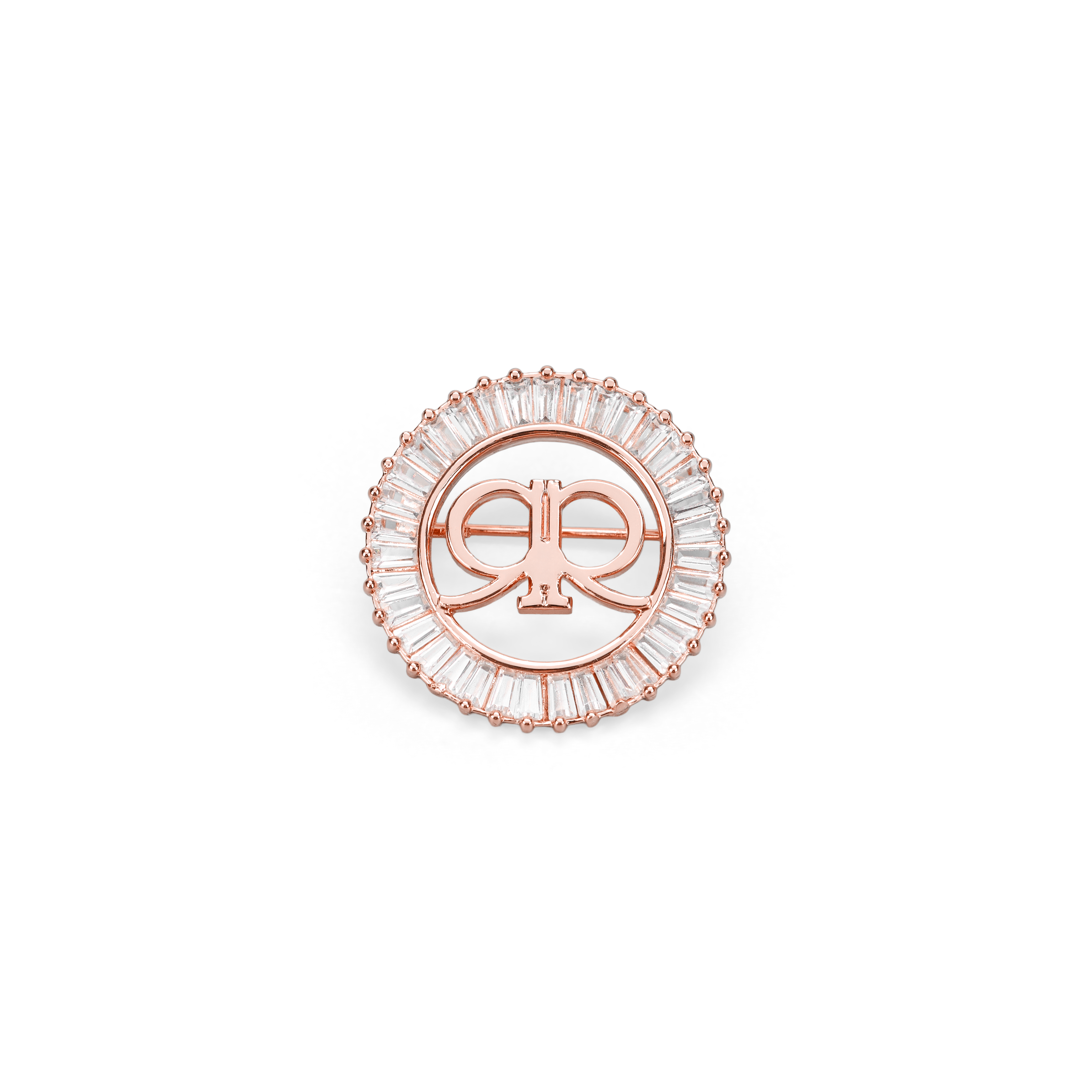 Sorrell Brooch - Rose Gold