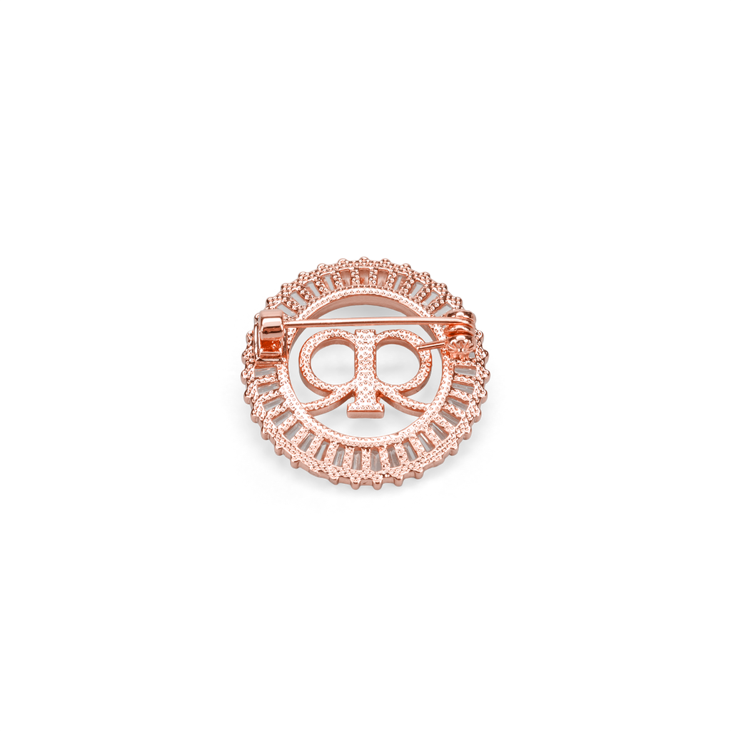 Sorrell Brooch - Rose Gold