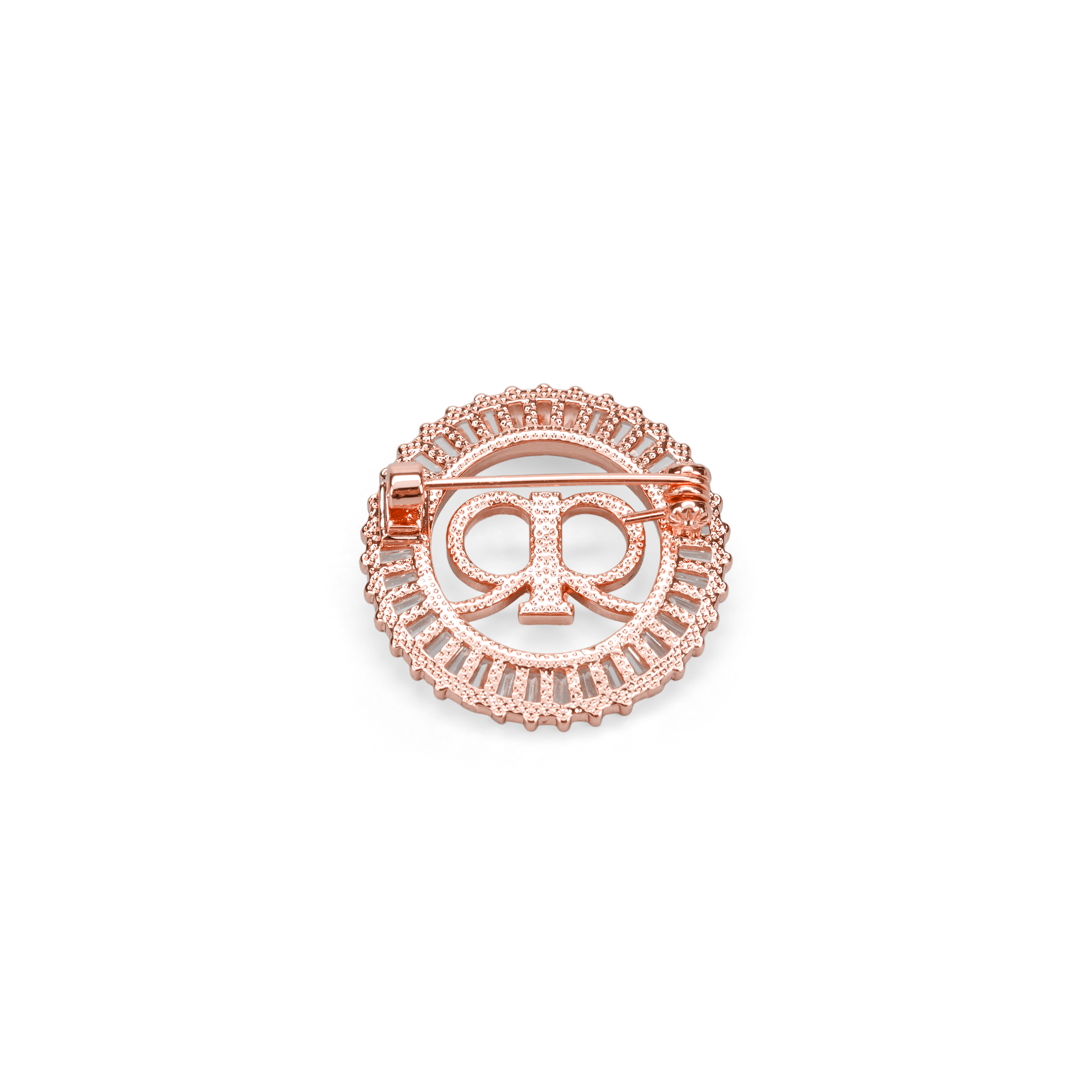 Sorrell Brooch - Rose Gold