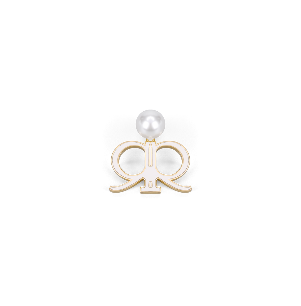 Derrica Earring - White/Gold