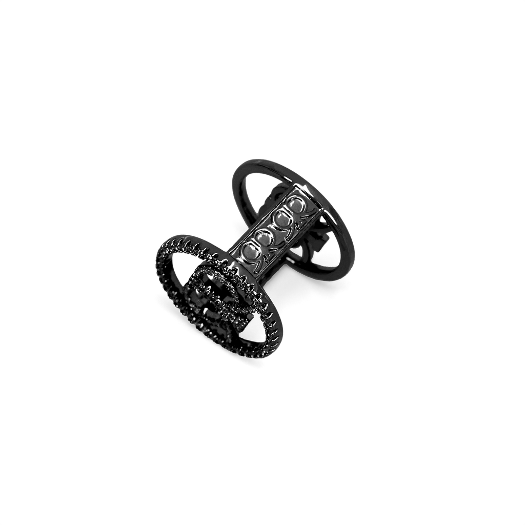 Erra Scarf Ring - Black