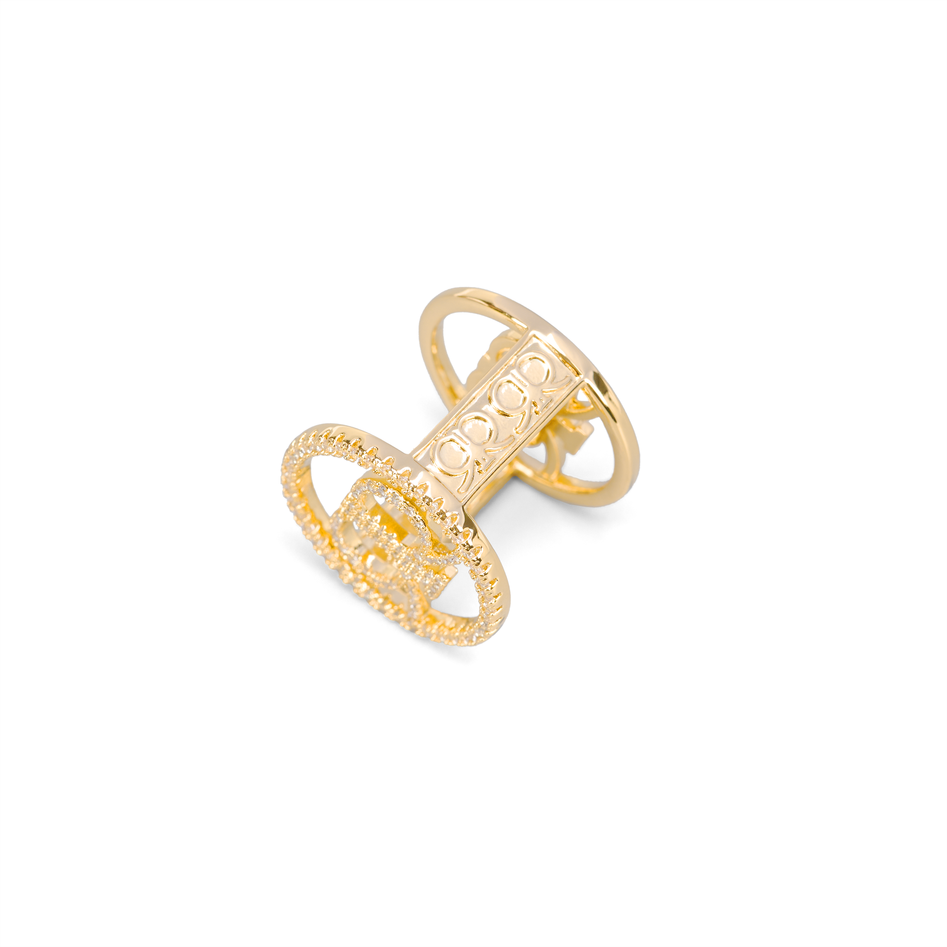 Erra Scarf Ring - Gold