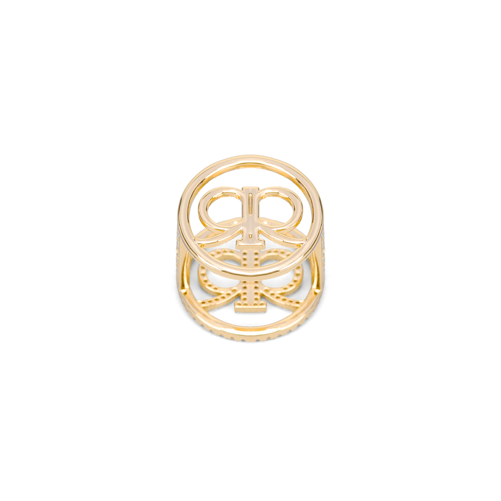 Erra Scarf Ring - Gold