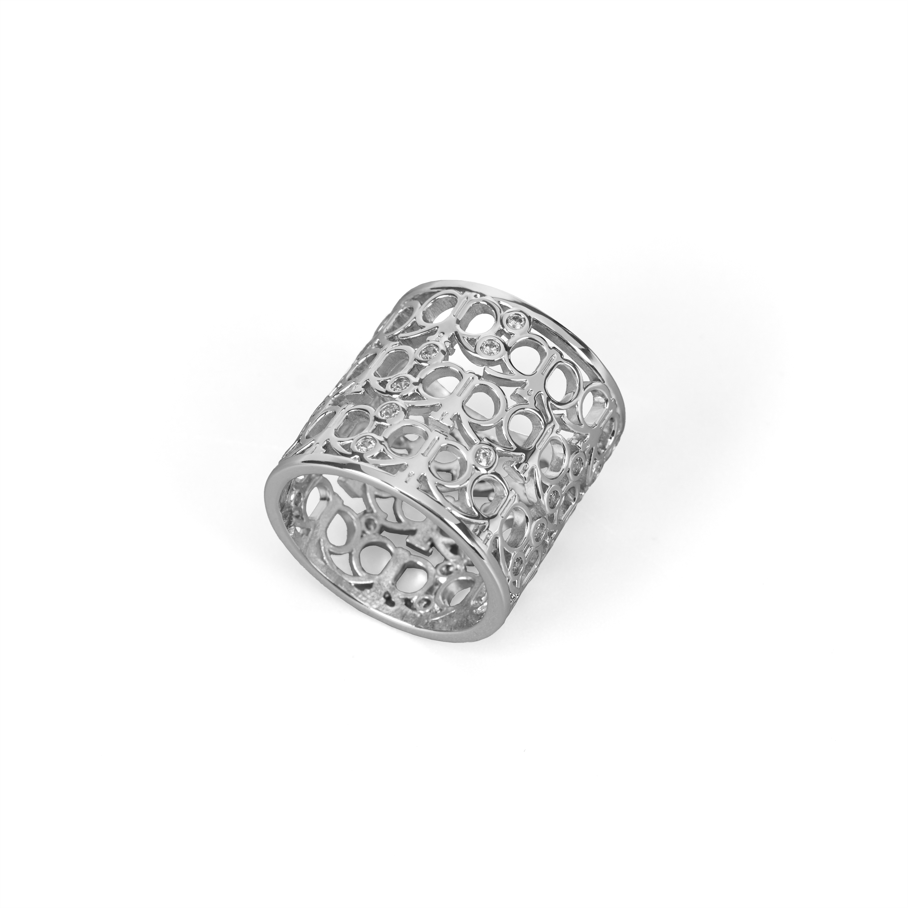 Idorra Scarf Ring - Silver