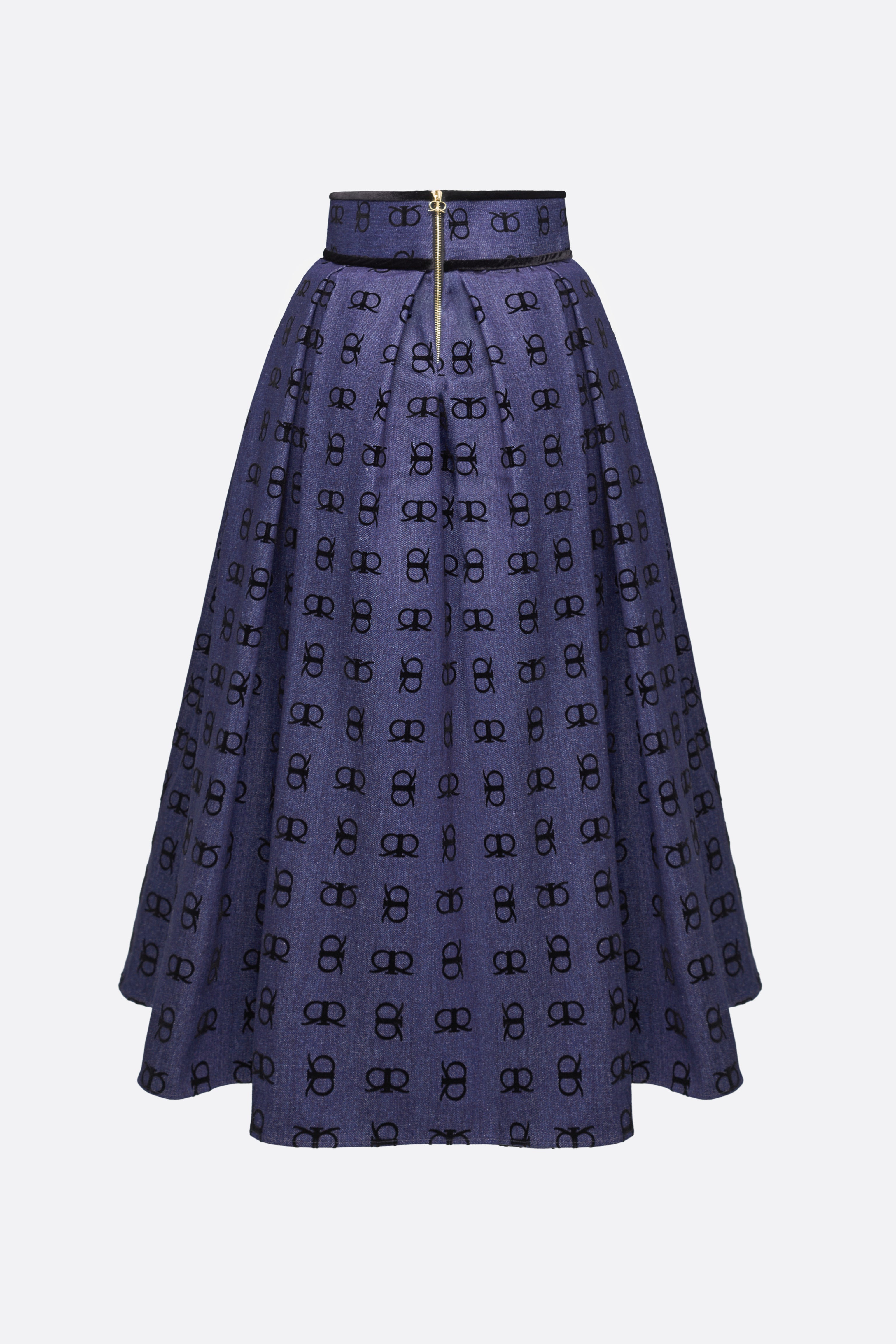 Arrilyn Skirt - Rich Blue