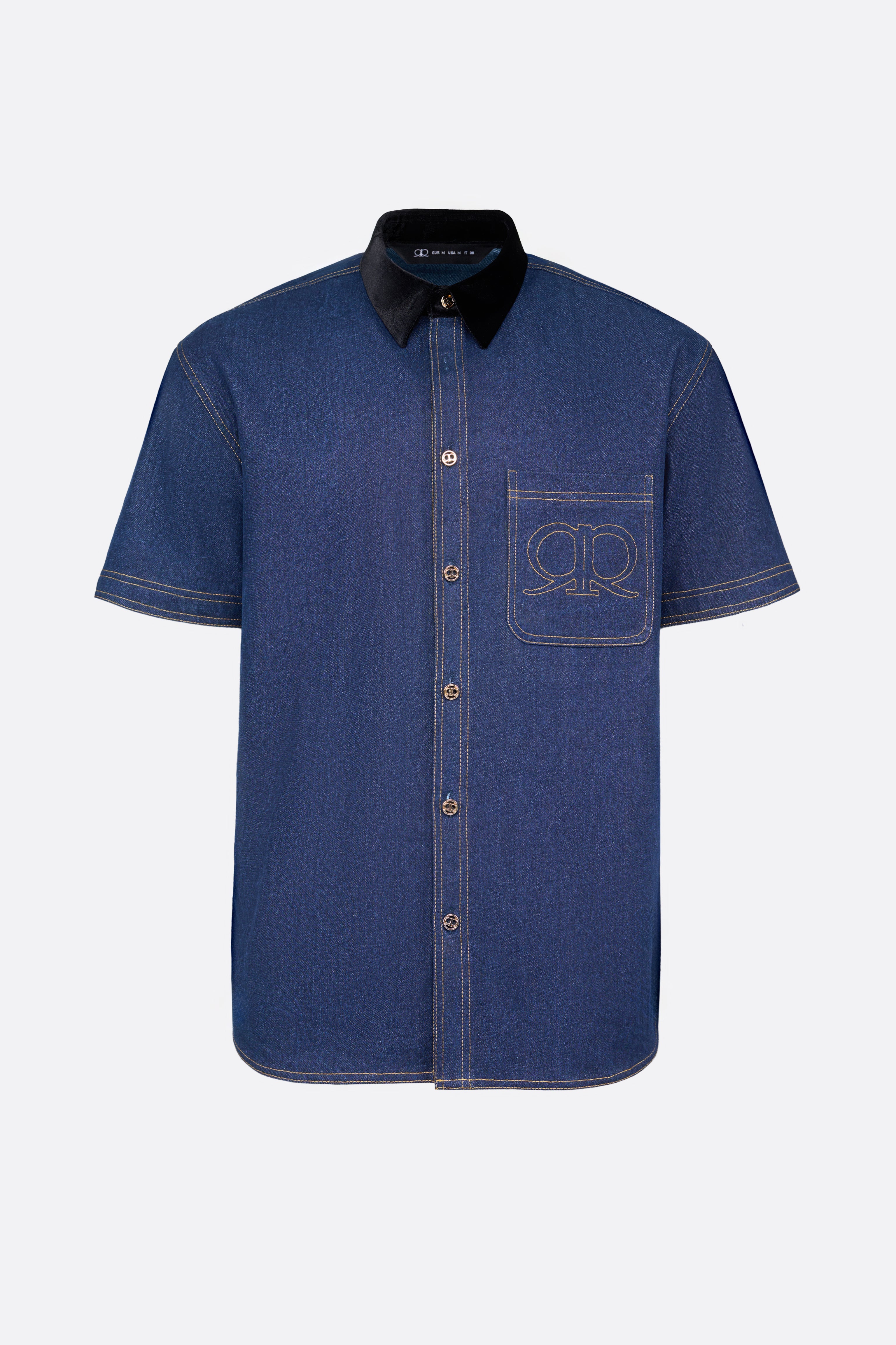 Erris Top - Rich Blue