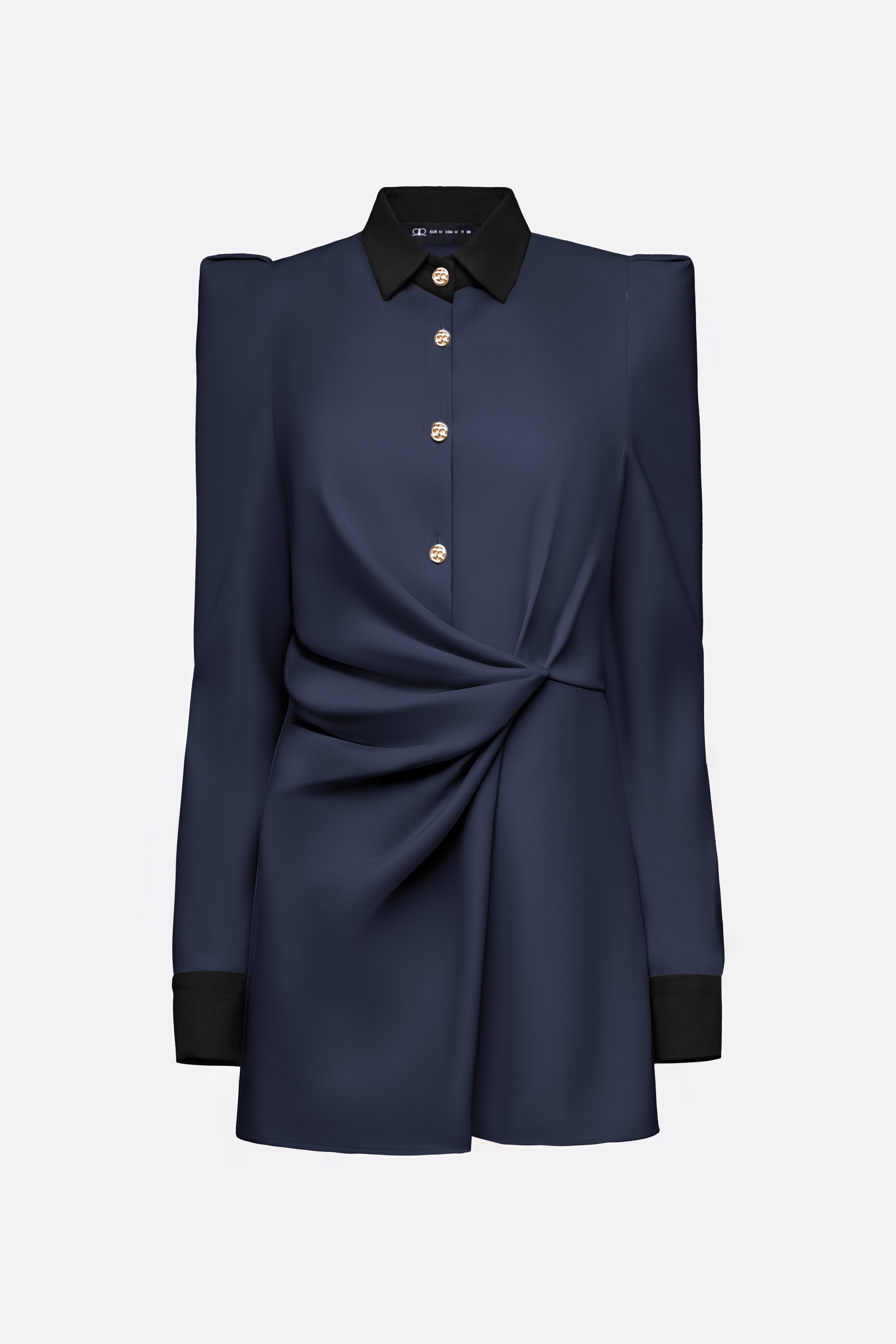 Myrra Top - Navy Blue