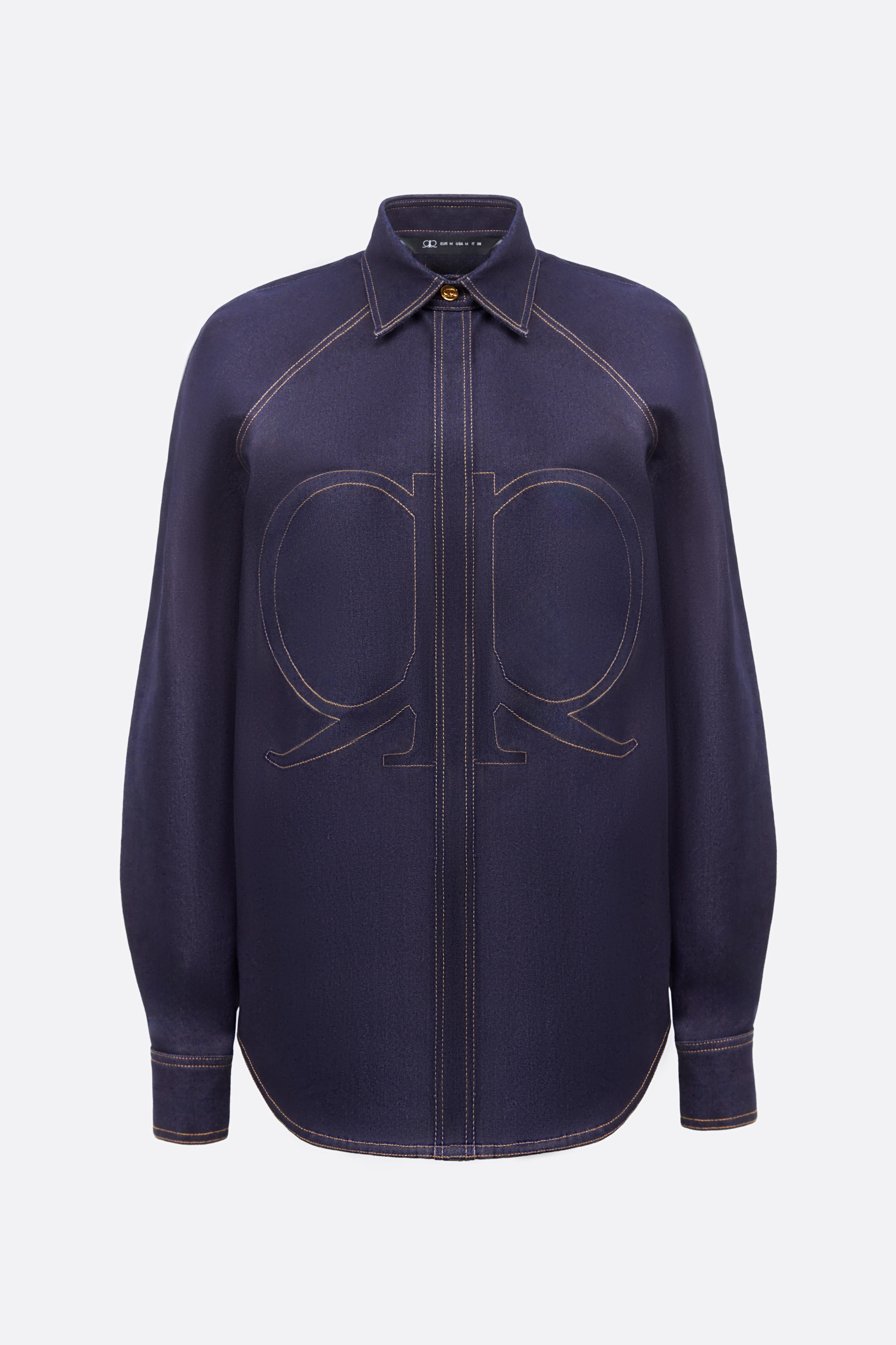 Norra Top - Rich Blue