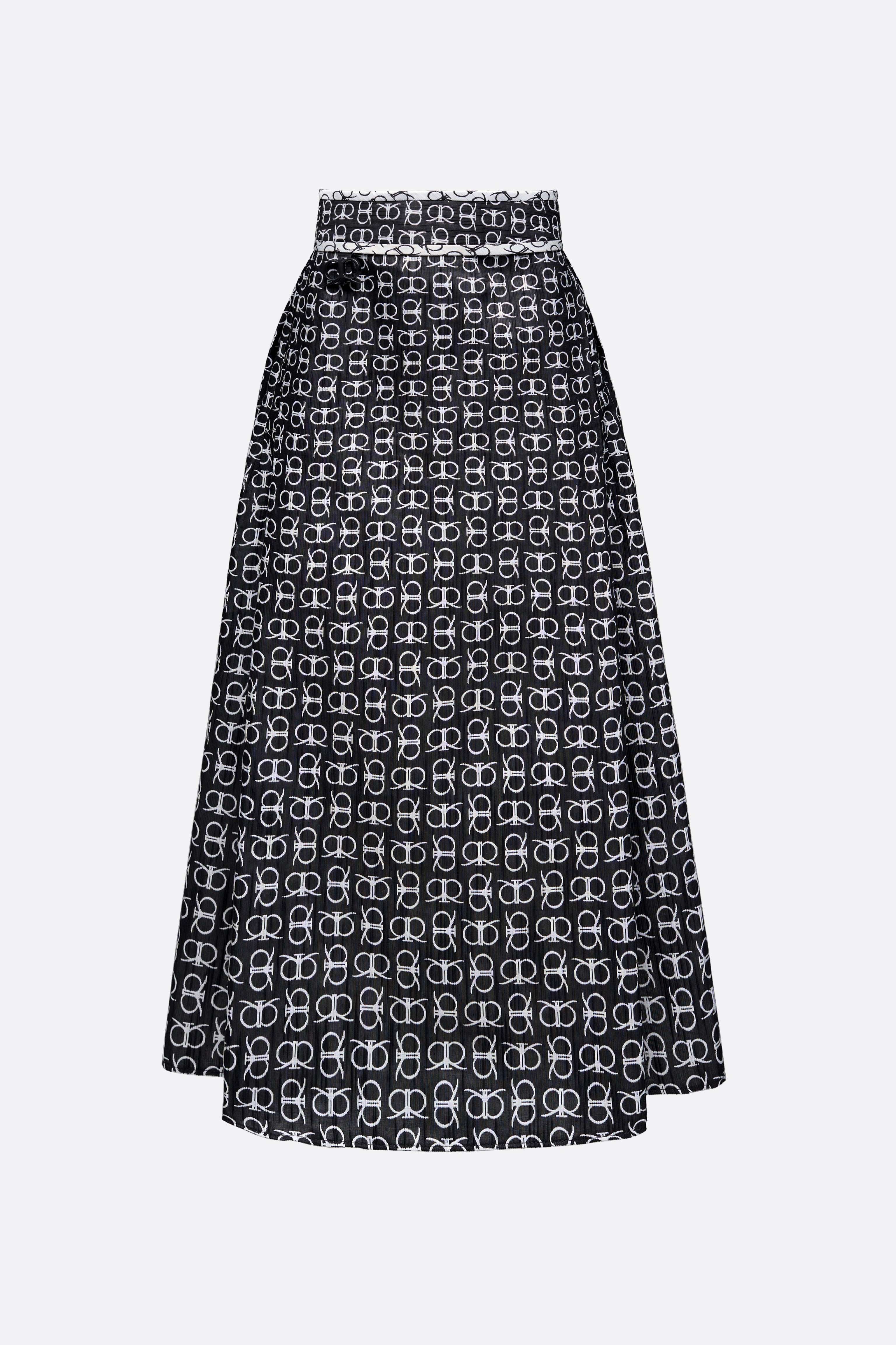 Virrna Skirt - Black/White
